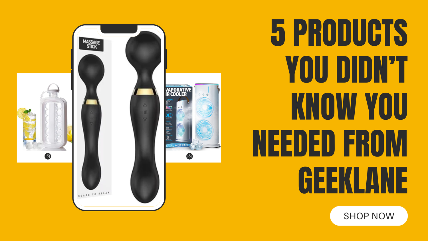 5 Products you didn’t know you needed from Geeklane