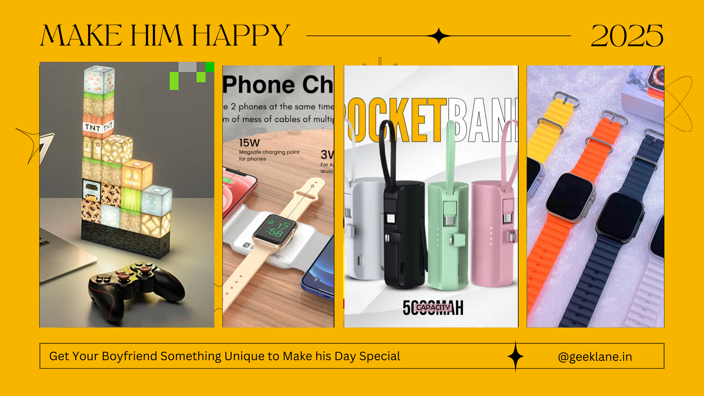 Top 10 cool and unique gift ideas for boyfriend's birthday