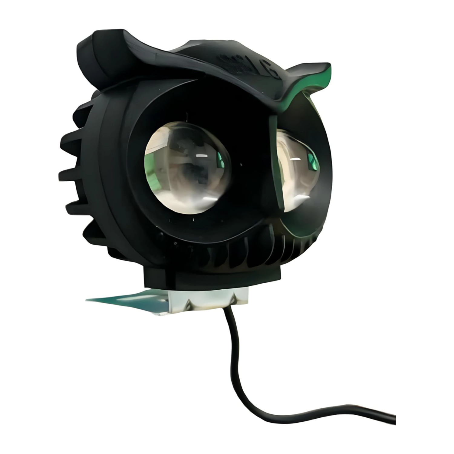 OWL Led fog light for all bikes (yellow & white), pack of 2 bulb and a switch Fog Lamp Motorbike LED (12 V, 20 W) (Universal For Bike, Pack of 2)