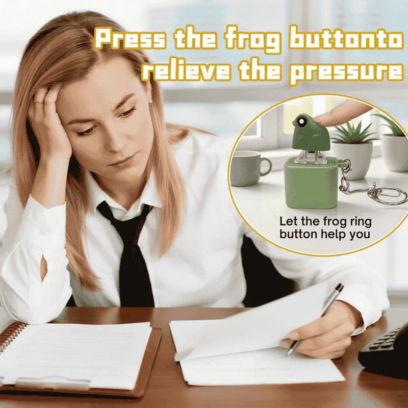 Frobby: Cute Frog Sound & Light Keychain with Croaking Sound, LED Glow & Interactive Play for Bags, Backpacks, Keys & Fun Gifting