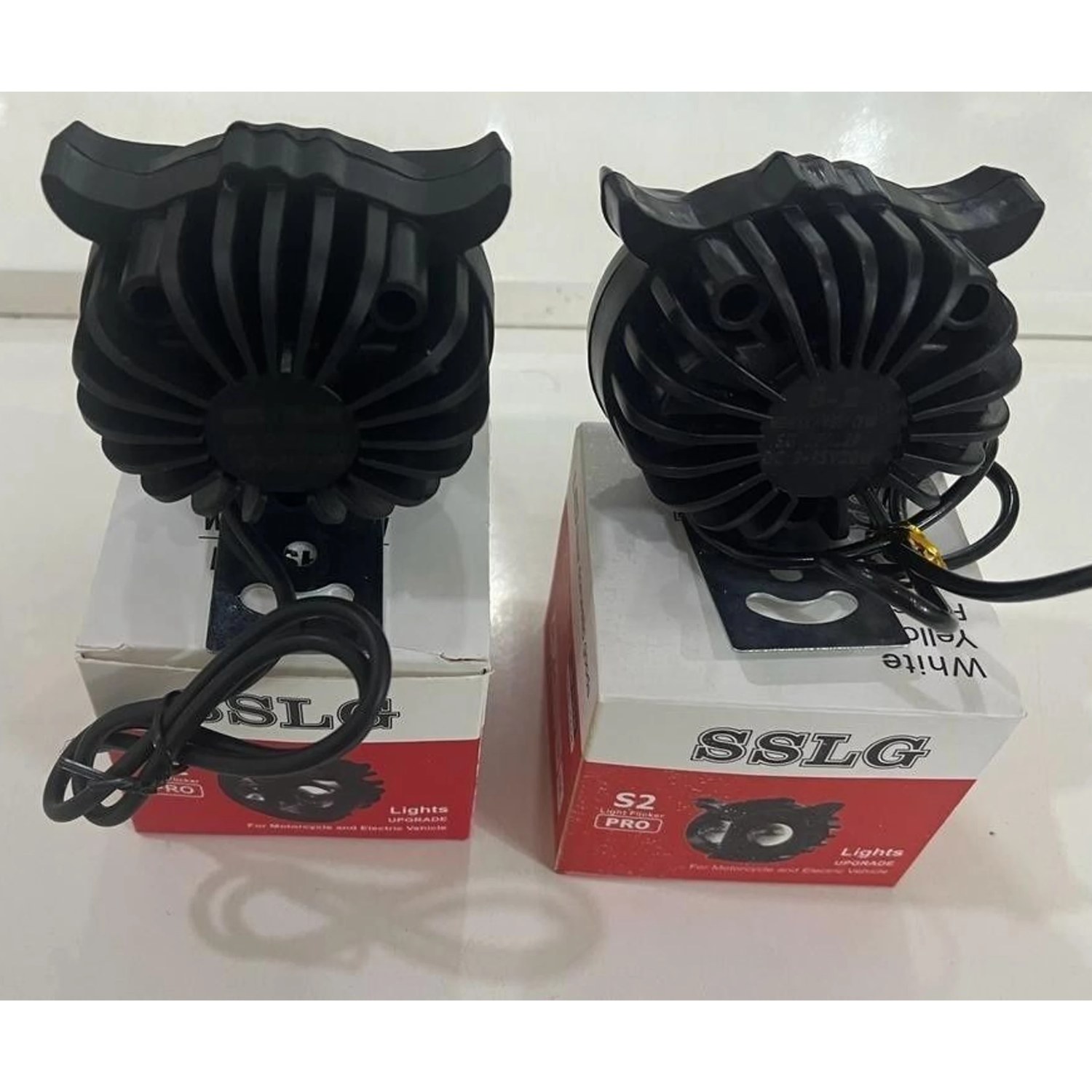 Owl Shape Important Fog Light Fog Lamp Truck LED (12 V, 45 W) (Universal For Bike, Pack of 2)