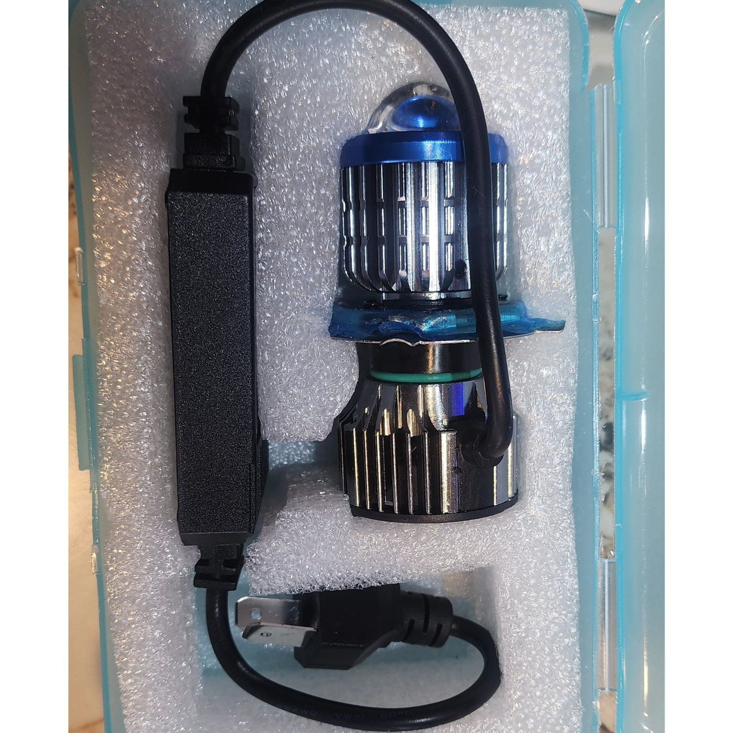 Universal H4 Headlight Bulb Hi/Low Beam [Cool White, Yellow] For Act-iva 3G Headlight Motorbike Xenon for Honda (12 V, 20 W) (Activa 3G, Activa i, Activa 125, Micra Active, Pack of 1)
