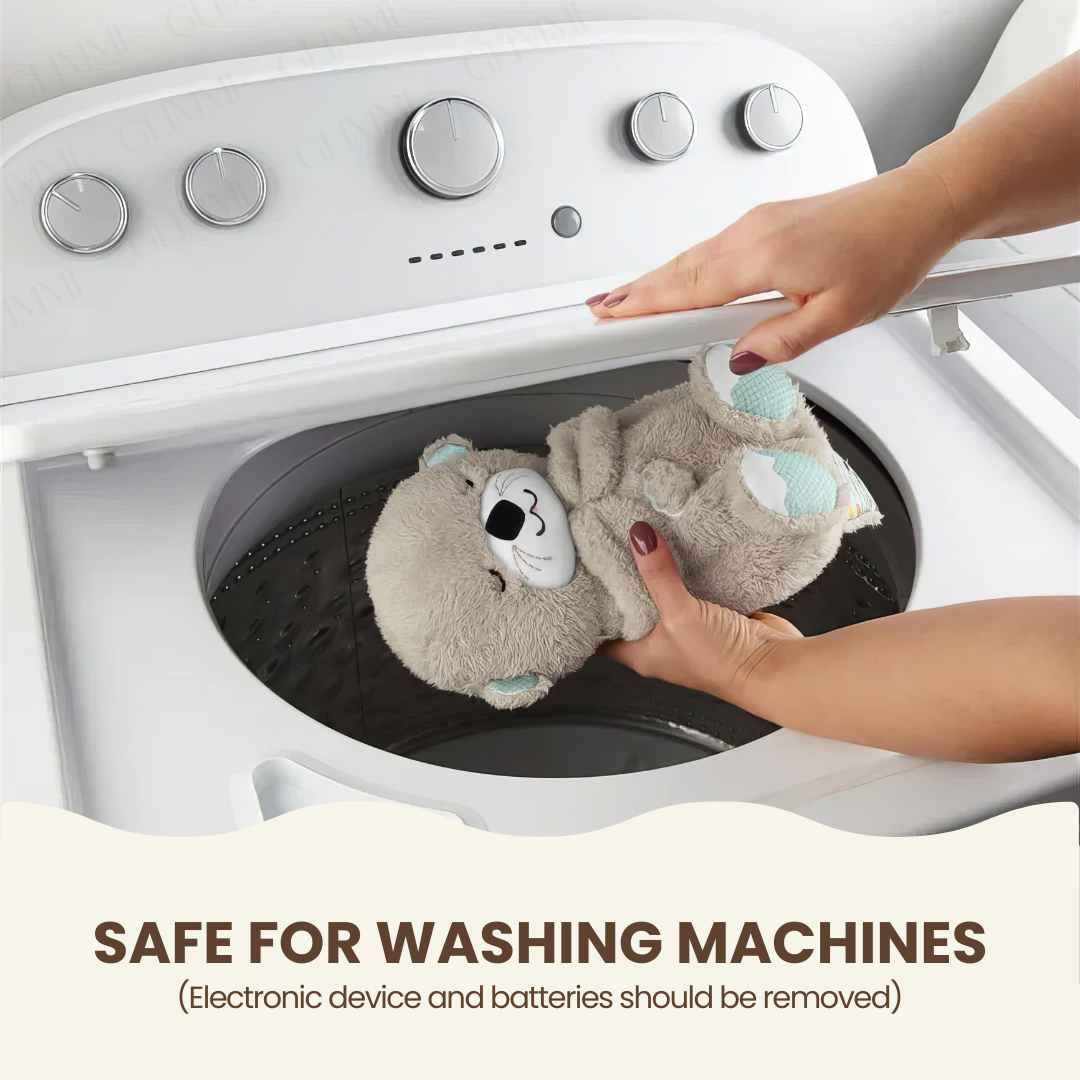 Snugsy: Soothing Viral Plush Teddy with Gentle Breathing Motion, Night Light & Music – Soft Cuddly Sleep Companion