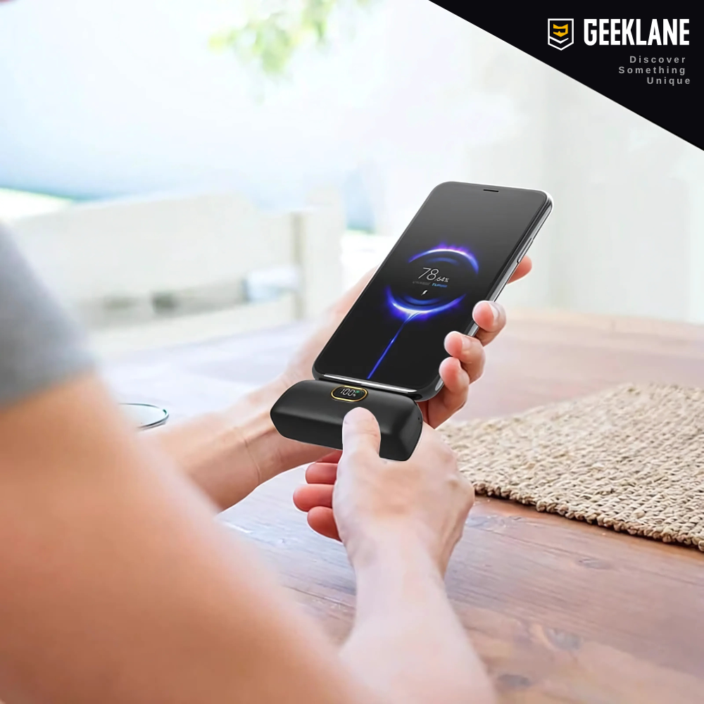 Snack: Super Portable Pocket Power Bank with PD & 2-Way Fast Charging (5000mAh)