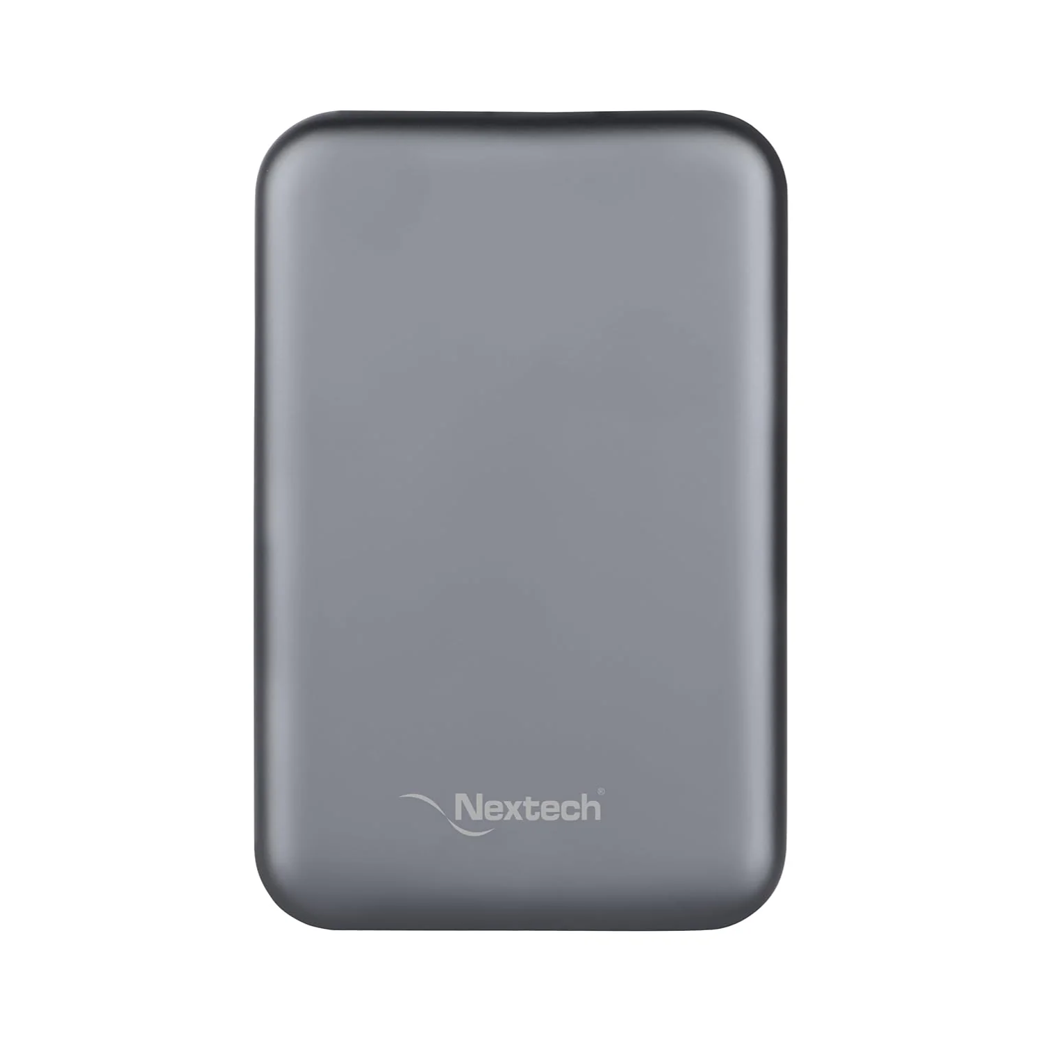 Nextech MagNxt | 10,000mAh Wireless Rapid Charge | Type-C PD | 22.5W Output | Compact, Sleek | 15W Magnetic Charging | LED Indicator | Compatible with iPhone 12 & Qi | Metalic Grey