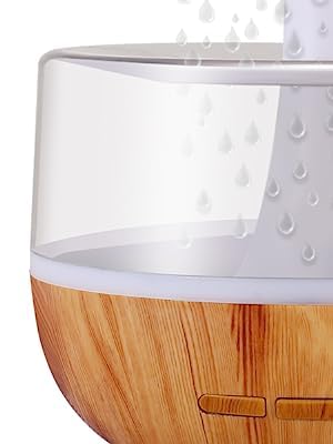 ZenMist: Mindfulness Rain Cloud Humidifier with Water Drop Sounds, 7-Color Night Light & Essential Oil Diffuser for Relaxation & Aromatherapy