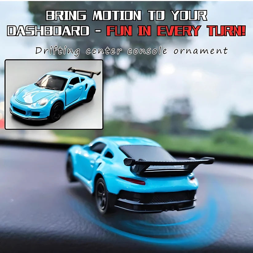 Skiddy: Dashboard Drift Car Decor with Openable Doors for Car Interior & Enthusiasts