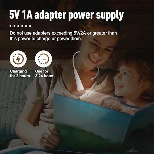 Silly: Flexible Multi-Use LED Lamp with Rechargeable Design, 3 Color Modes & Clip-On Feature for Reading & Desk Use