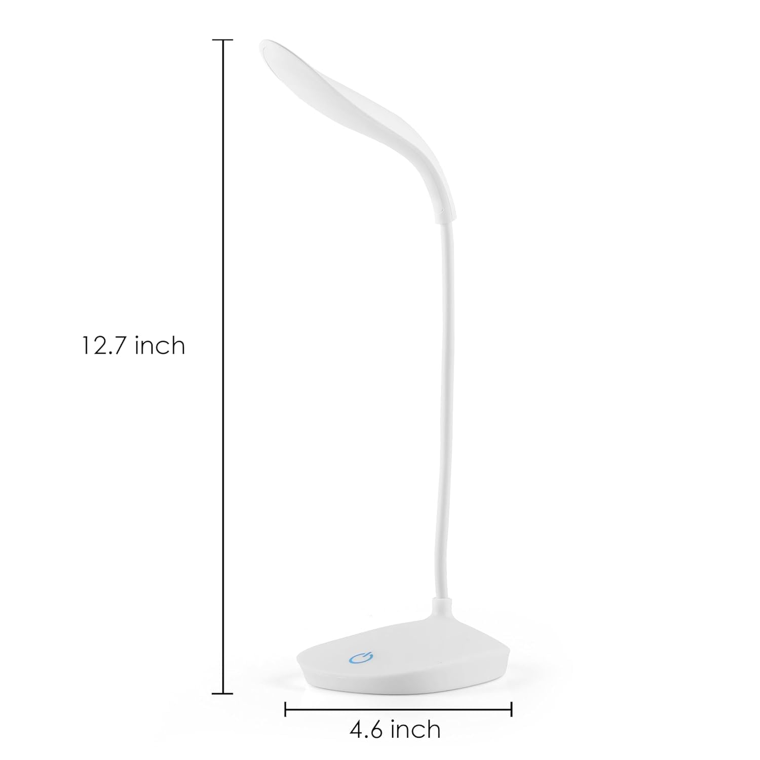DeskBuddy: Foldable Rechargeable LED Desk Lamp with 3 Brightness Levels, USB Charging for Students, Reading & Home Office
