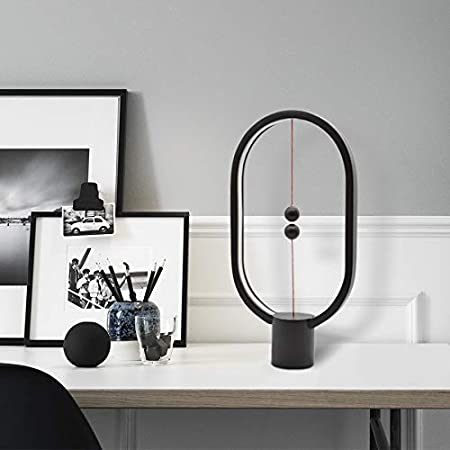Levilight: Hovering Halo Lamp with Magnetic Mid-Air Switch, Touch Control & Warm LED Glow for Home, Office & Bedside Décor
