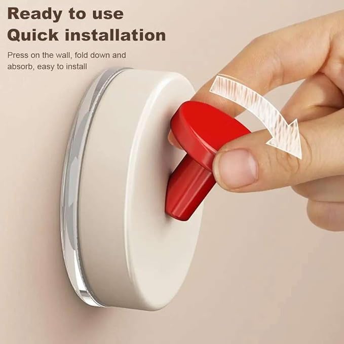 Gripzy: Heavy-Duty Suction Cup Wall Hooks for Bathroom, Kitchen & Home Organization, Removable Towel & Utility Hooks for Glass, Tiles & Mirrors (Pack of 4)