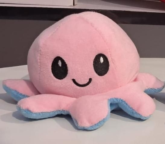 Chums: Reversible Plush Squishy Pals – Soft & Cuddly Octopus Toy for Kids & Babies, Perfect Gift for Boys & Girls