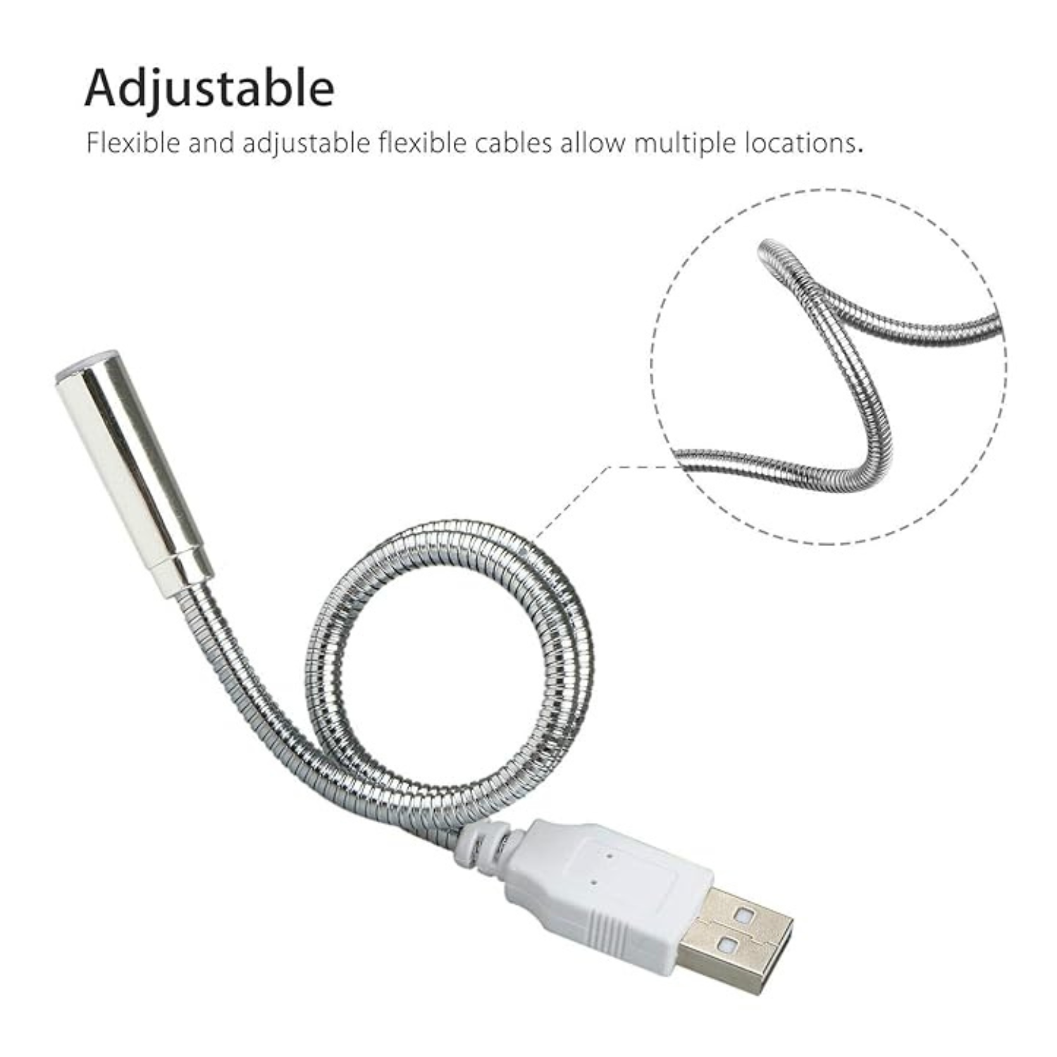 Flexy: Flexible USB Light, LED Desk Lamp for Reading, Night Work & Reduced Eye Strain on Laptop, PC