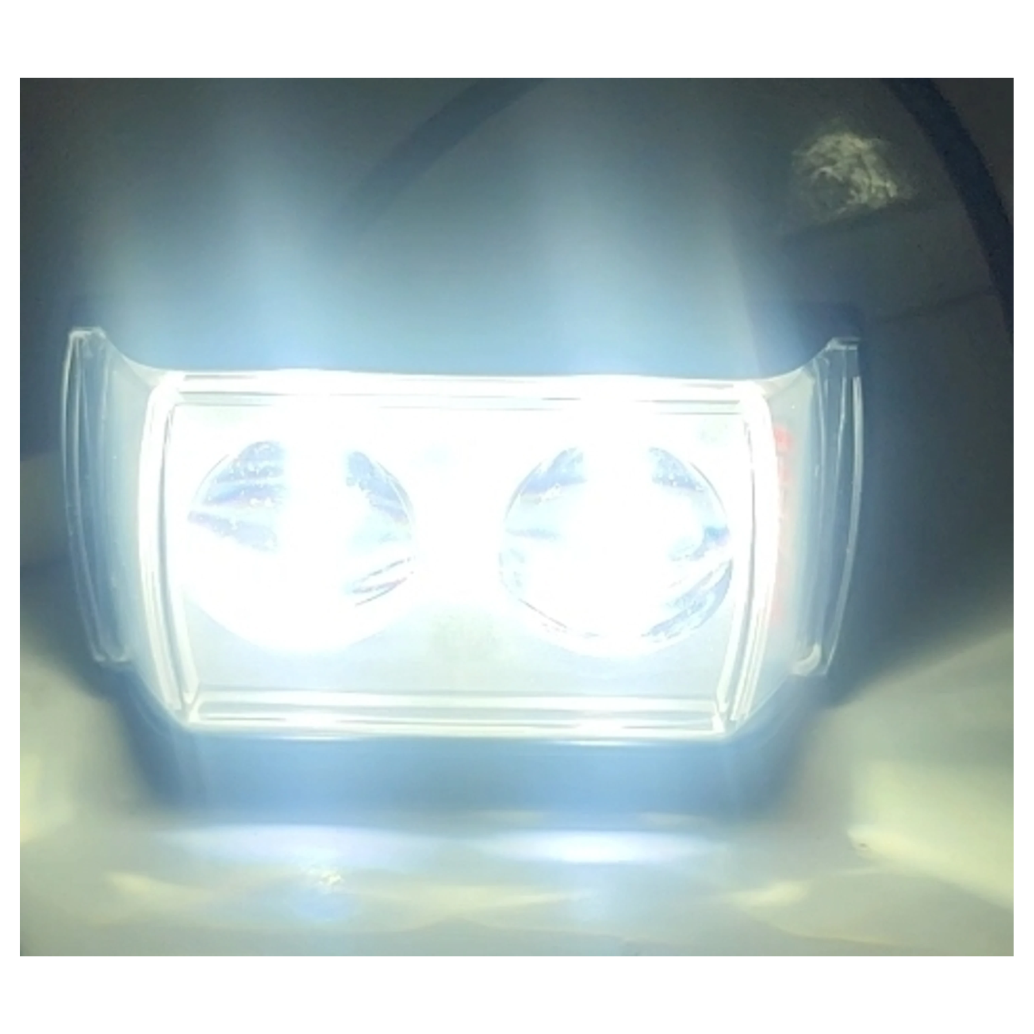 2 led foglight (4 colours) Fog Lamp Car, Motorbike LED (12 V, 30 W) (Splendor Plus, Platina, Pulsar 150, Universal For Bike, Apache 150, Pack of 1)