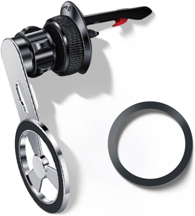 SuperMag: 360° Rotatable MagSafe Air Vent Phone Holder with Strong Magnetic Grip & Multi-Angle Adjustability