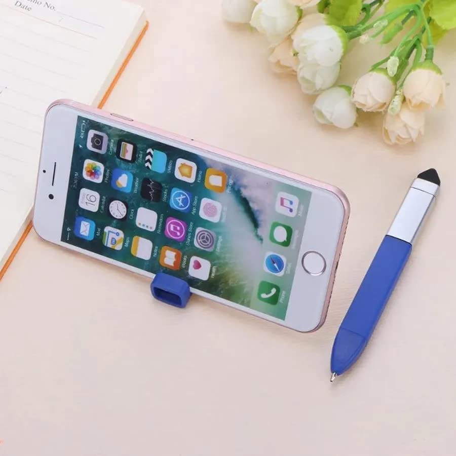 Vexo: 4-in-1 Multi-Function Tech Tool Pen with Mobile Phone Stand, Touchscreen Stylus & 7-Piece Screwdriver Bit Set, Compact Multi-Tool Gadget