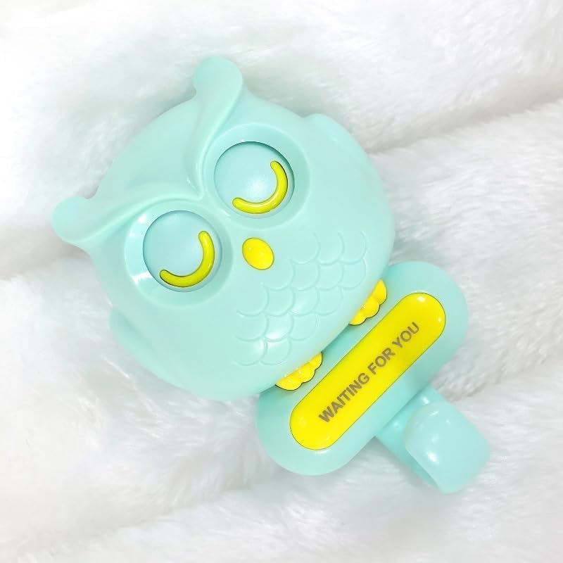 Kowl: Owl-Shaped Wall Hook with Blinking Eyes & Self-Adhesive Design for Keys, Bags & Home Décor