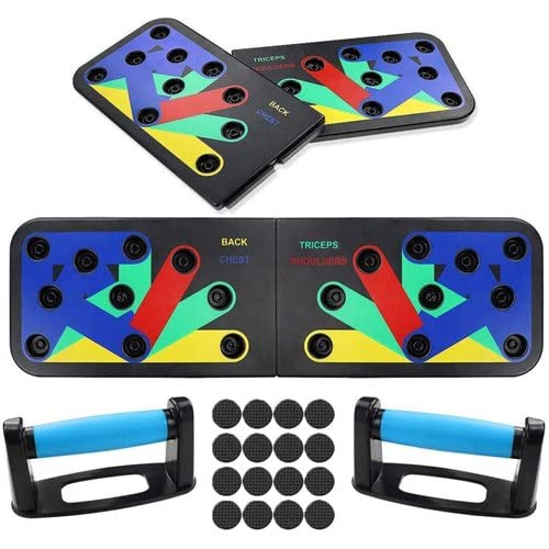 Planko: 9-in-1 Push-Up Board for Muscle Targeting, Non-Slip Base & Home Fitness Rack for Chest, Arms, Back & Core Training