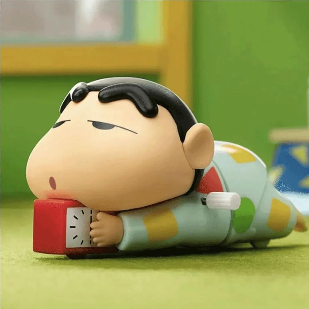 Shinzo: Key-Operated Crawling Shin-chan Toy with Wind-Up Moving Action for Toddlers, Kids & Collectors
