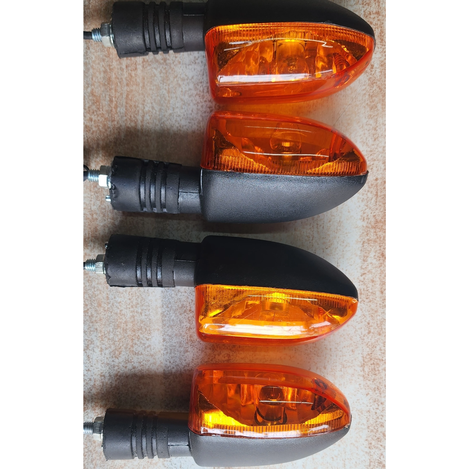 Side, Rear, Front Incandescent Indicator Light for Bajaj Pulsar 150 AS, Platina, Pulsar 150, Pulsar 150 DTS-i, Platina 100 (Amber)