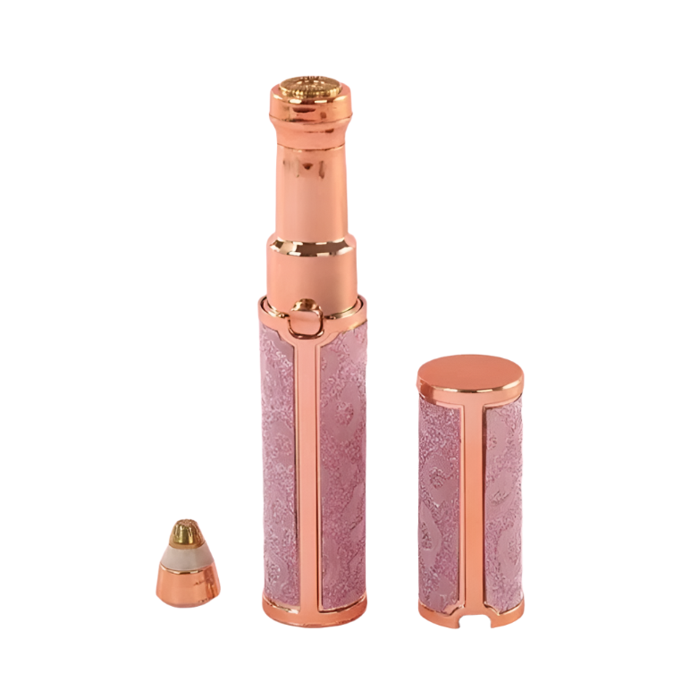 BrowMaster: Painless Rechargeable Eyebrow & Facial Hair Trimmer for Women with Built-in Light, 2-in-1 Precision Epilator for Face, Lips & Nose Hair Removal