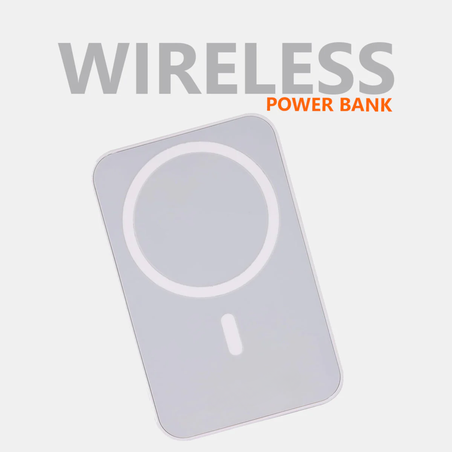 MagQ: 10000mAh MagSafe Wireless Power Bank with 15W Wireless Charging, Slim Magnetic Battery Pack for iPhone & Android