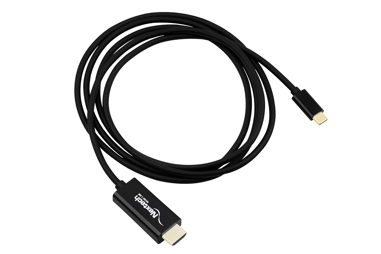 Nextech USB-C to HDMI Cable – 4K@30Hz Output, Thunderbolt 3 (40Gbps) High-Speed, Plug & Play Type-C Display Cable for MacBook, iPad, Windows & Android Devices