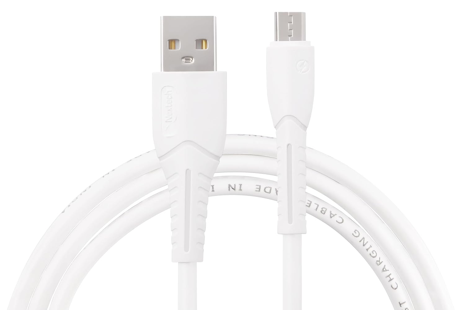NEXTECH 2.4A Fast Sync & Charge Micro USB Cable, Rugged and Flexible Design, Compatible with All Micro USB Smartphones