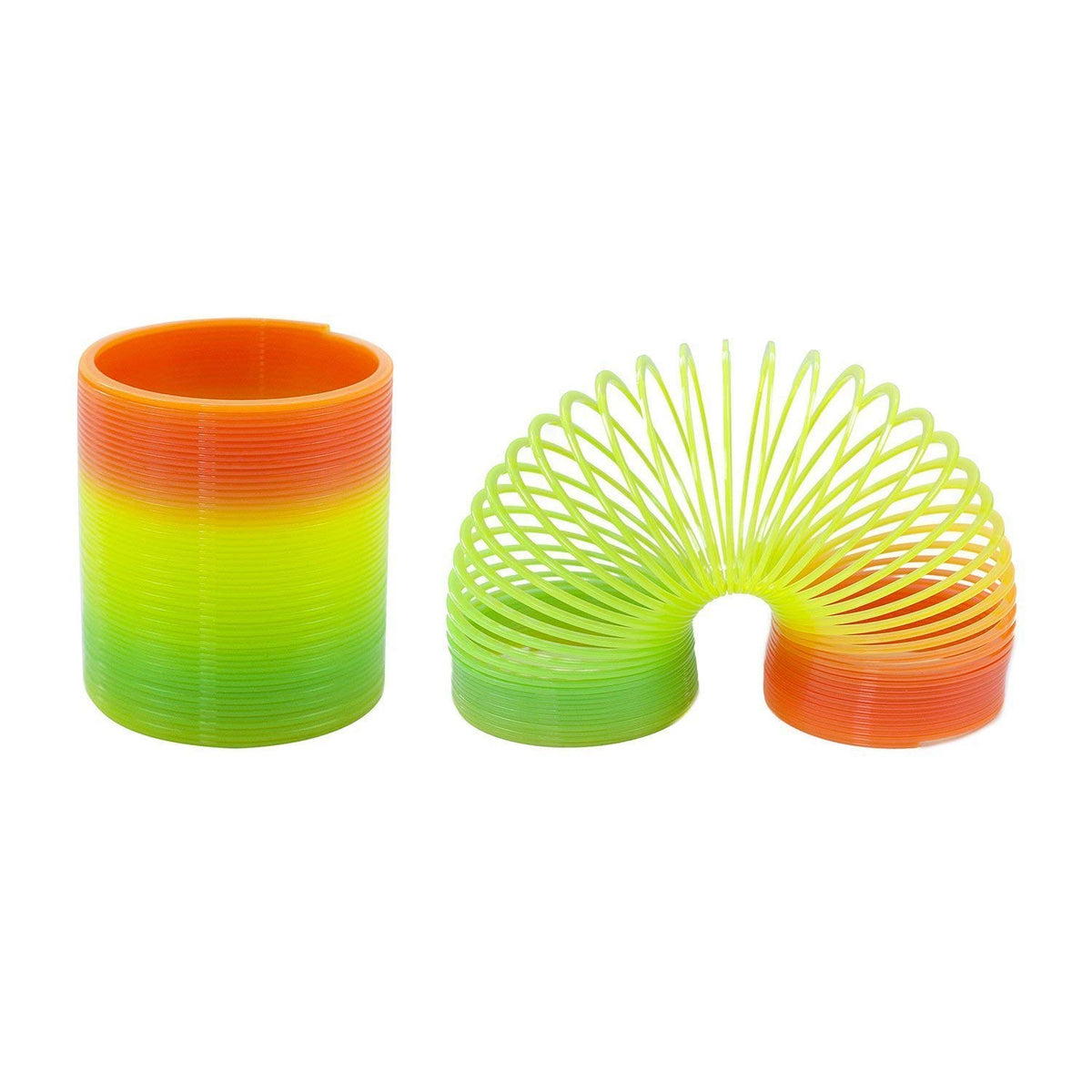 Spiral: Colourful Magic Spring Slinky Toy with Bouncy Expandable Spiral Coil Design, Classic Stretch & Bounce Toy for Kids & Adults