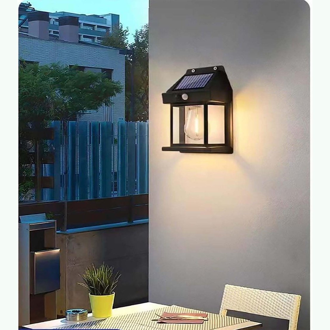 EcoGlow: Solar-Powered Motion Sensor LED Bulb with Auto Charging & Dusk-to-Dawn Lighting for Outdoor, Patio & Garden