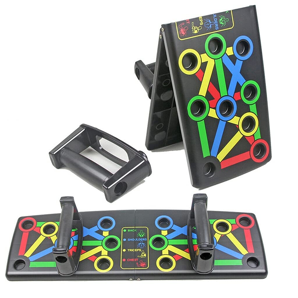 Planko: 9-in-1 Push-Up Board for Muscle Targeting, Non-Slip Base & Home Fitness Rack for Chest, Arms, Back & Core Training