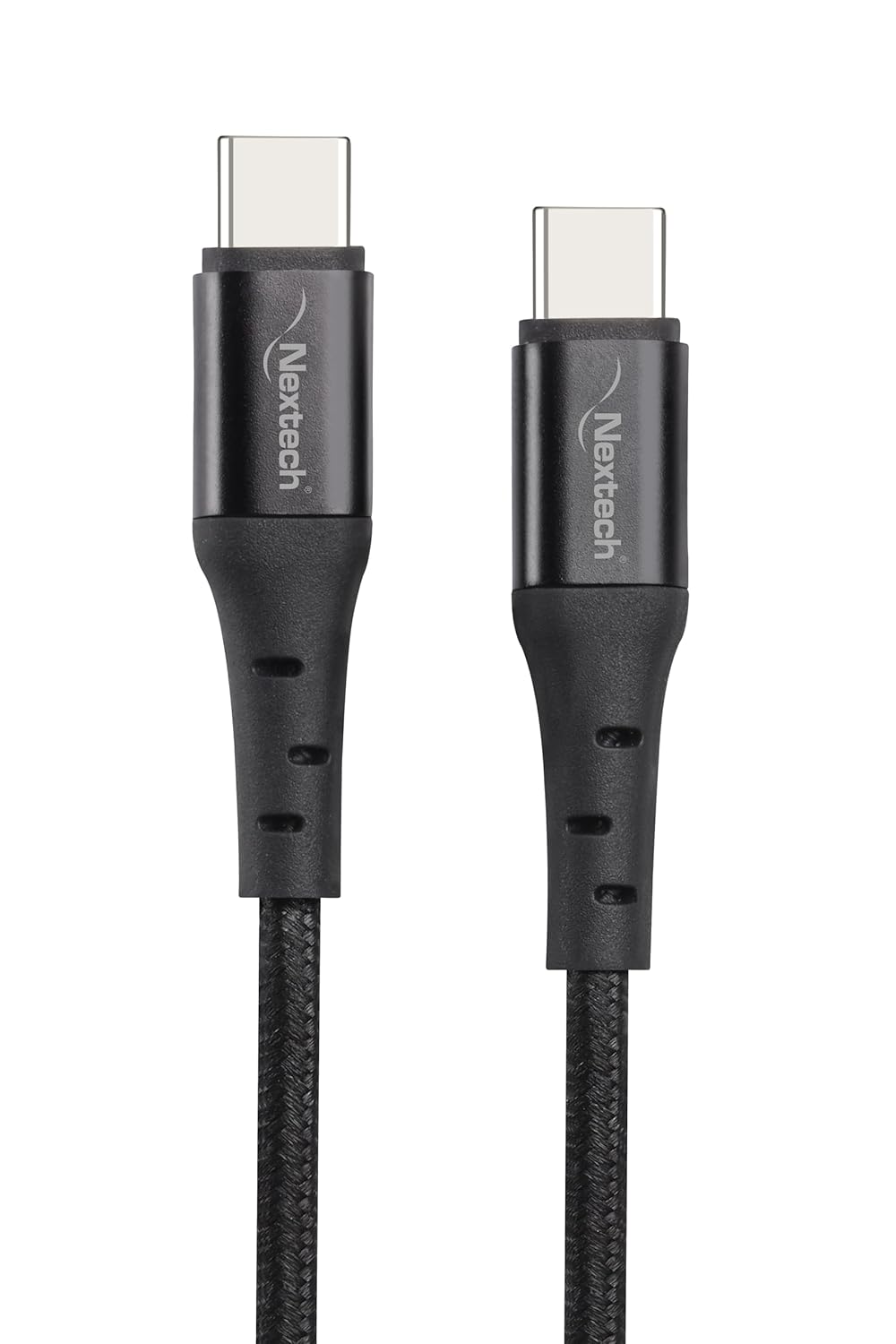 Nextech 65W Type-C to Type-C Fast Sync & Charging Cable Compatiable with Laptops & Smartphones (2.44)