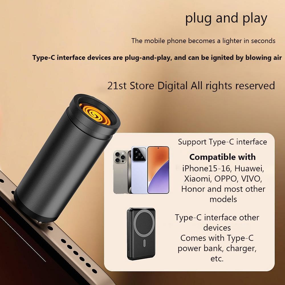 Ignix: Windproof Flameless Electric Lighter with USB Recharge & Safety Lock, Arc Plasma Lighter for Outdoor & Indoor Use