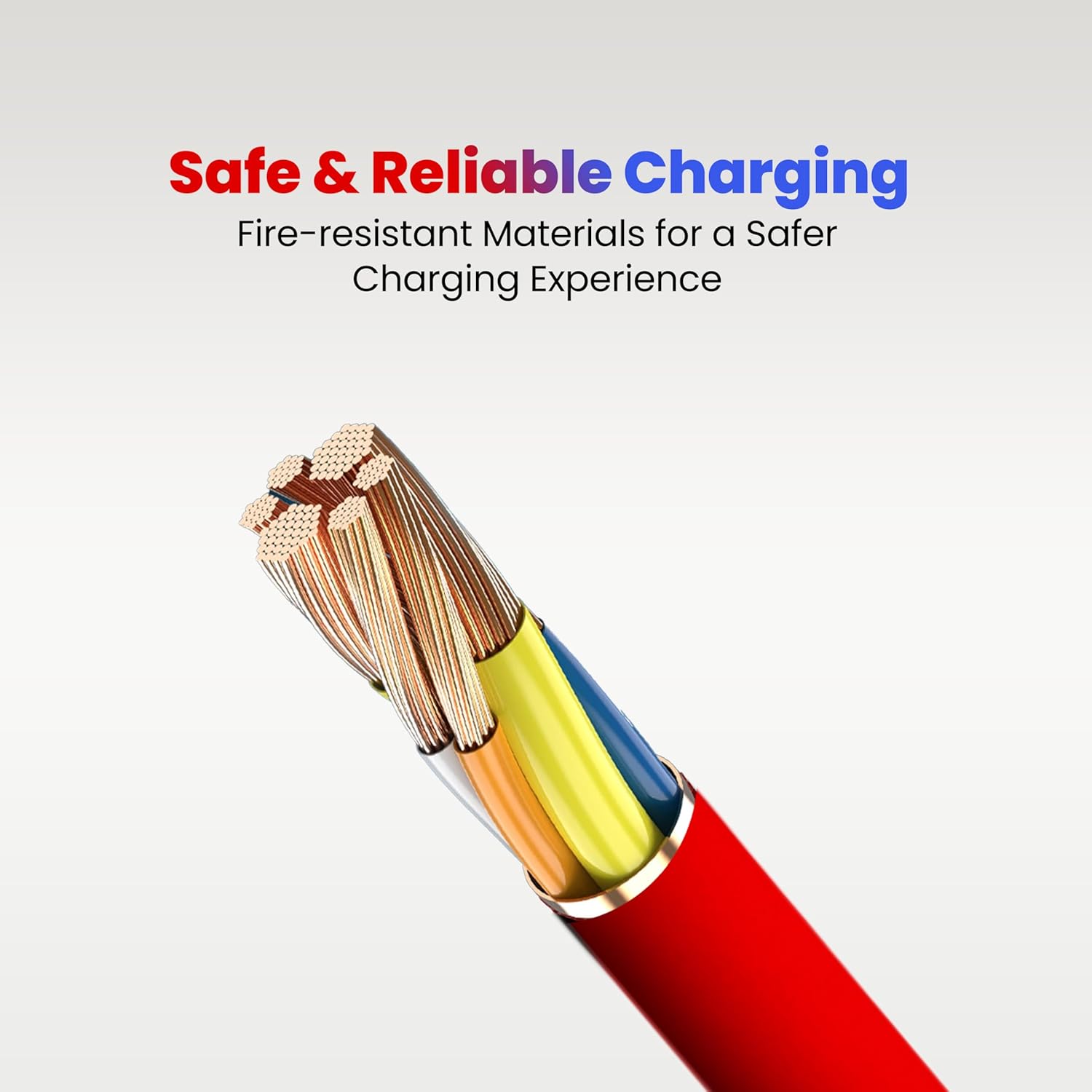 Nextech USB A to USB-C 65W Super VOOC/Dash Sync & Charge Cable compatiable with Samsung, Realme, Oppo & other Smartphones, Tablets & Type C devices (1 Meter)