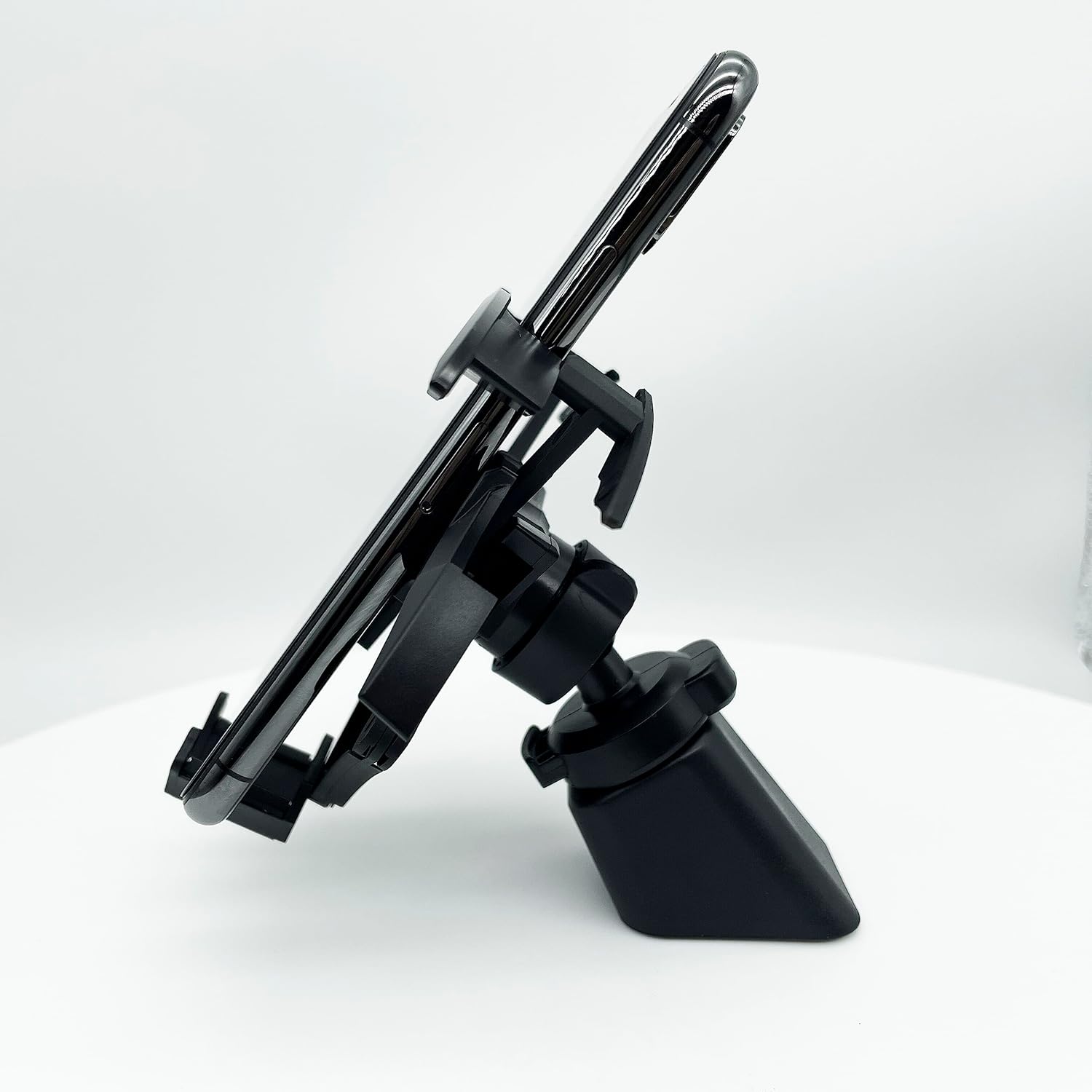 BatHold: Dark Bat-Inspired Gravity Car & Desk Phone Holder, Automatic Locking Bat-Shaped Mount for Hands-Free Use, Unique Gift for Men & Desk Accessories