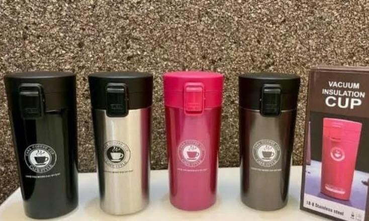 ThermaSip: Double-Wall Insulated Travel Mug (380ml) for Hot & Cold Drinks – Perfect for Coffee, Tea & On-the-Go Use