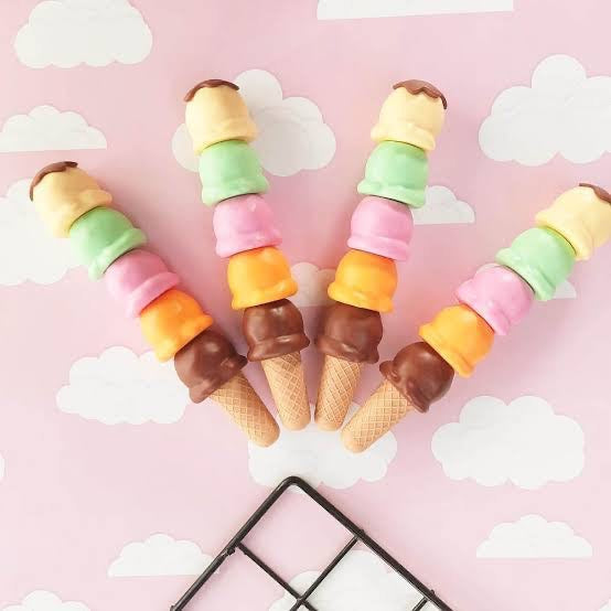 Shweet: Ice Cream-Themed Stackable Highlighter Set – Fun & Colorful Mini Markers for Kids, DIY & Art Projects