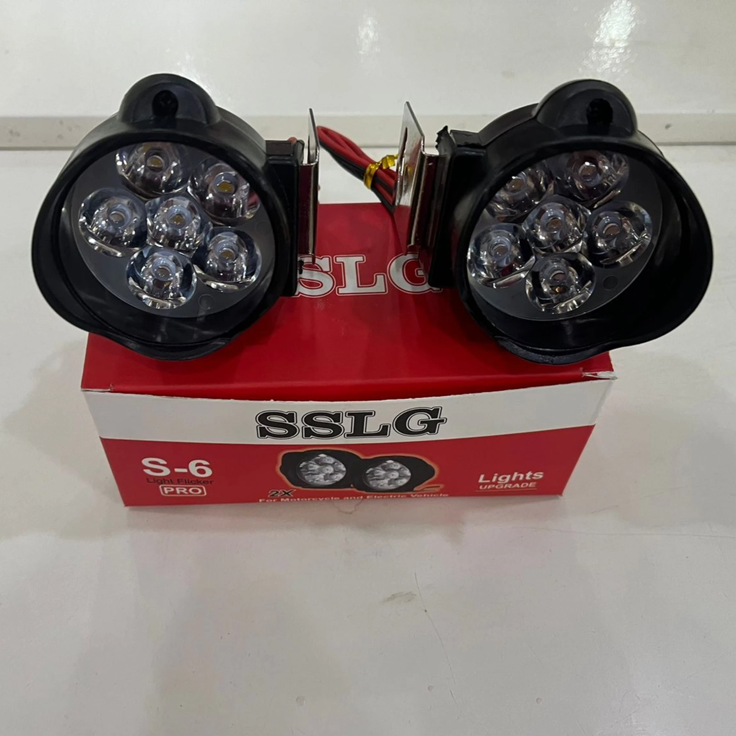 S6 Light Flicker Led Pro 12W 5700-7000K For Motorcycle Headlight Motorbike LED (12 V, 12 W) (Universal For Bike, Pack of 2)