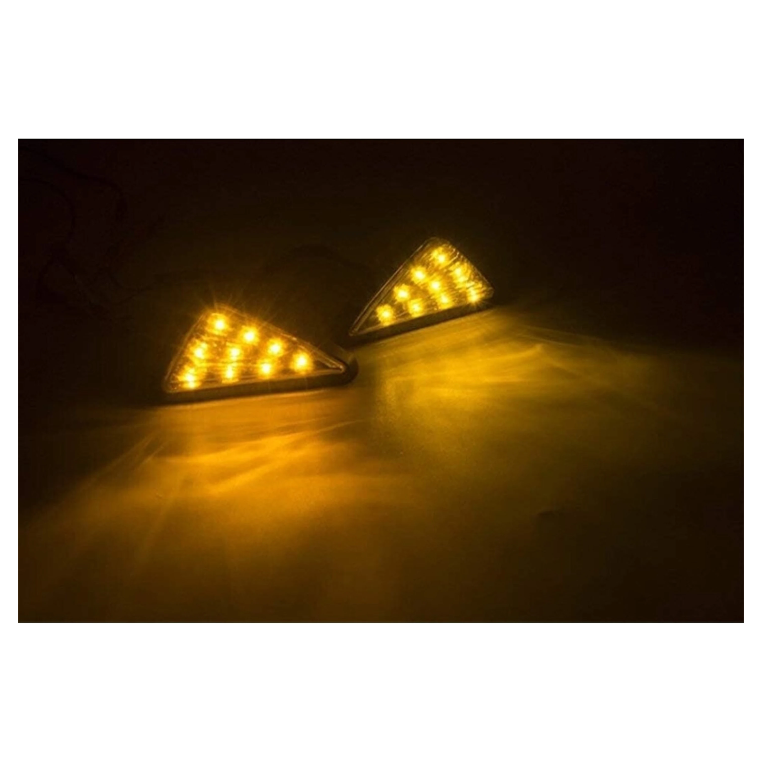 Side, Front LED Indicator Light for bike, Yamaha CBR 250R, CBR 150R, R15 V1, R15 V3, R15 V2, R15 M (Yellow)