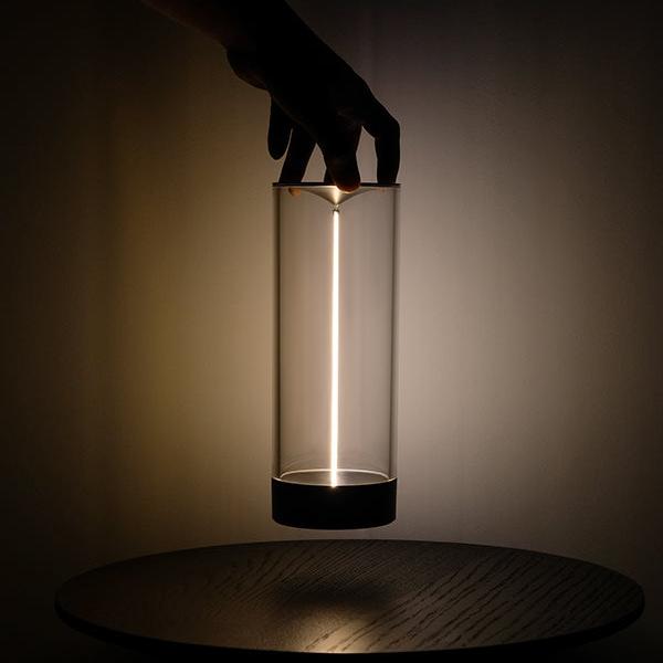 FilaGlow: Futuristic LED Magnetic Filament Lamp with USB-C Rechargeable Design, Stepless Dimming & Touch Control for Ambient Lighting