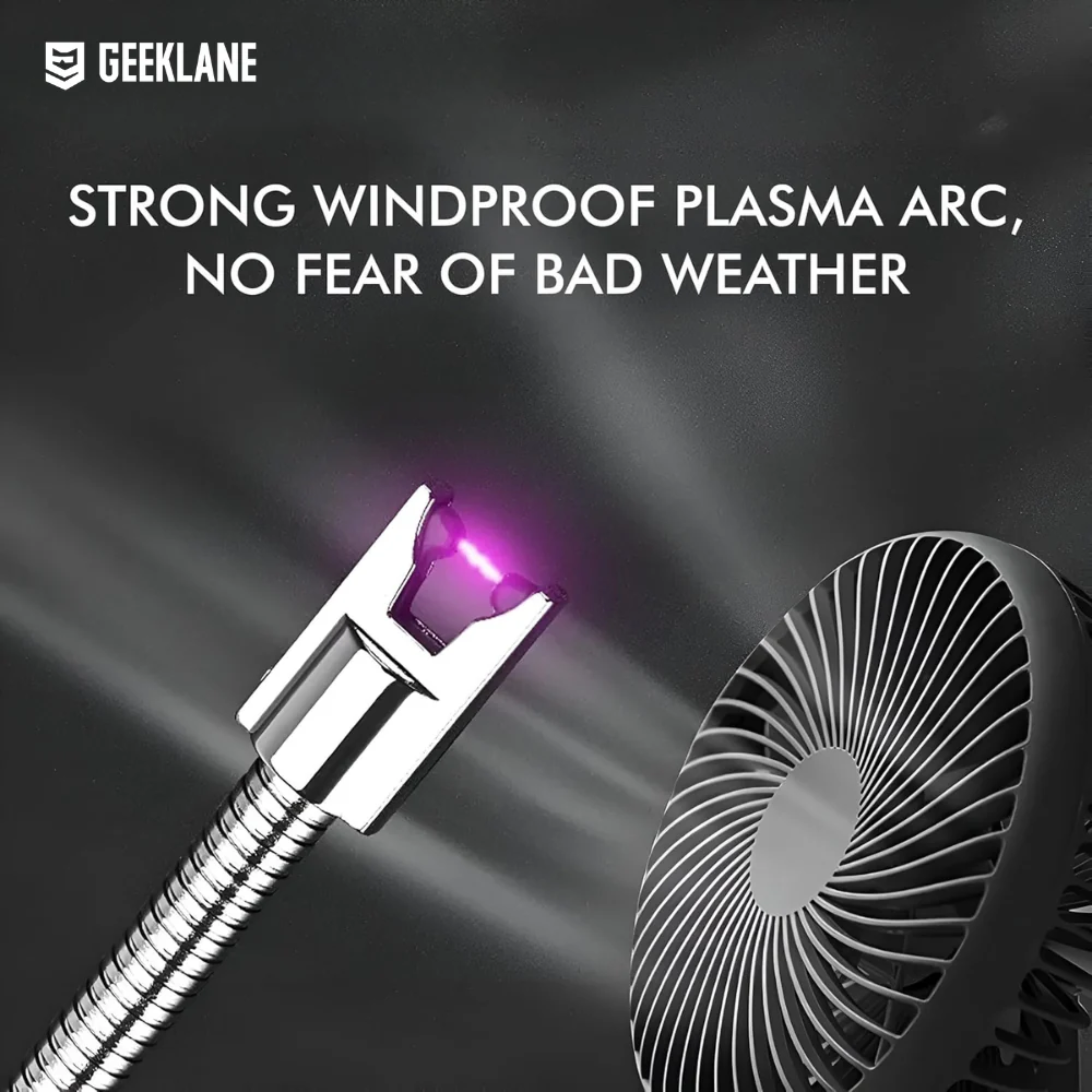 Sparq: Rechargeable Electric Arc Lighter, Windproof with Flexible Neck & USB-C Port for Gas Stove & Candles