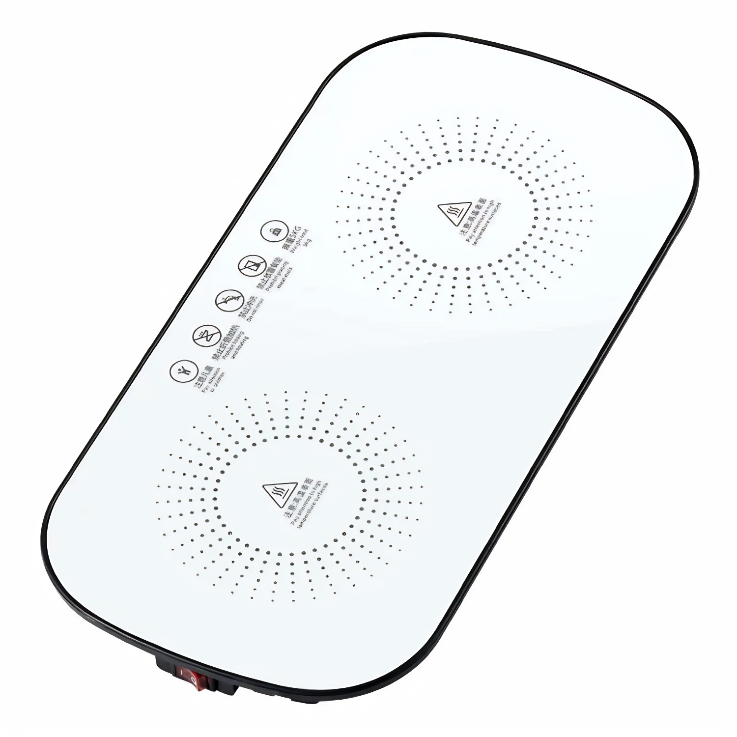 HeatX: Electric Food Warming Tray with Adjustable Temperature Control, Portable Heating Mat for Keeping Food Warm, Easy-Clean Anti-Scald Surface for Dining Tables & Home Use