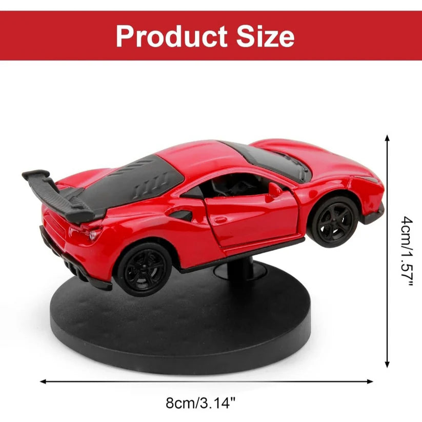 Skiddy: Dashboard Drift Car Decor with Openable Doors for Car Interior & Enthusiasts