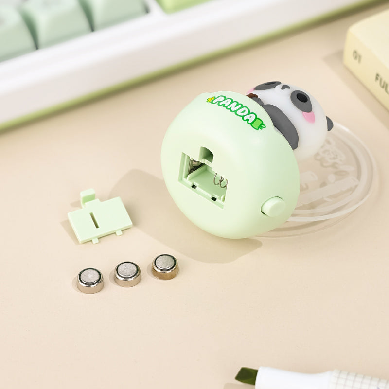 Bamboo: Panda LED Night Light with Rechargeable Battery, Soft Ambient Glow & Touch Control, Cute Bedside Lamp for Kids' Room & Nursery Décor