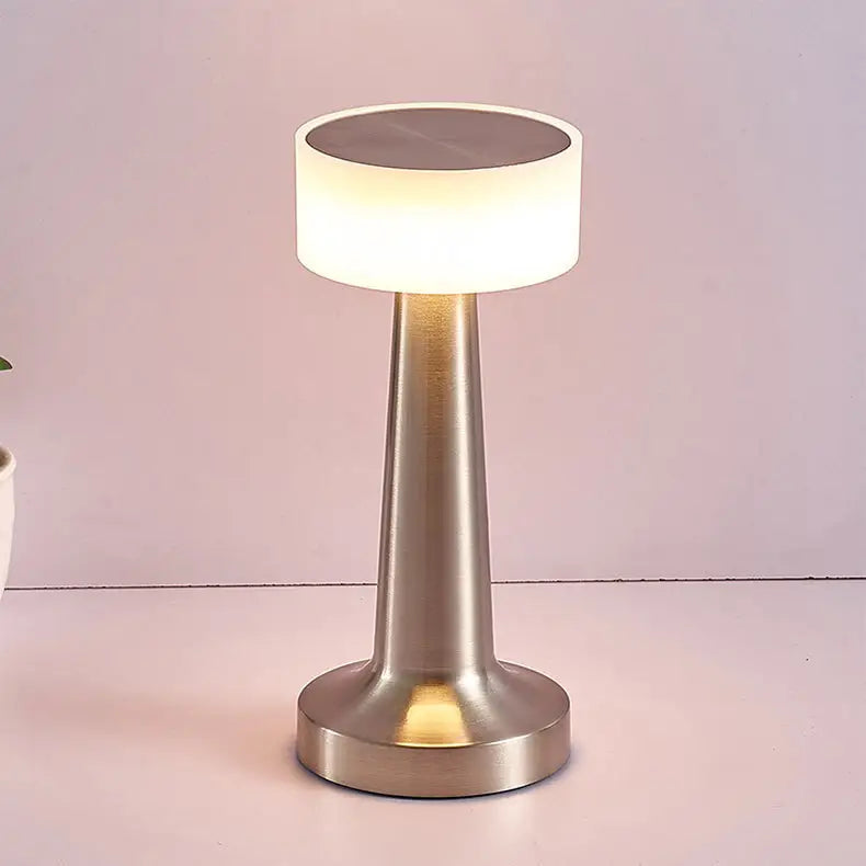 BrioBeam: Metal LED Table Lamp with Warm & Cozy Light, 3-Colour Touch Control, Stepless Dimming & Type-C Charging