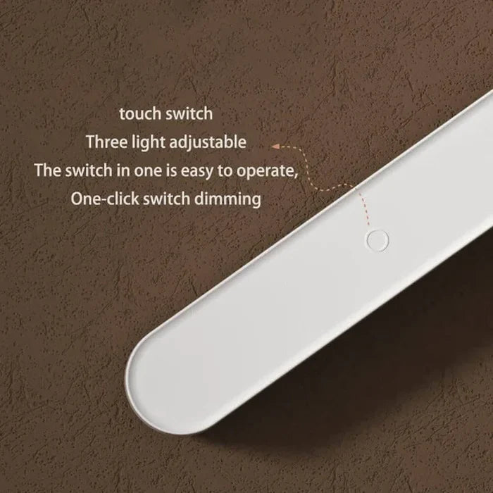 MagnaTouch: Next-Gen Magnetic LED Lamp with Touch Control, Adjustable Angle & USB Rechargeable Battery for Desk & Wall Mounting