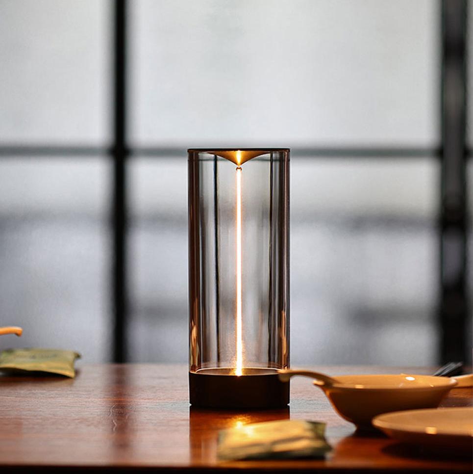 FilaGlow: Futuristic LED Magnetic Filament Lamp with USB-C Rechargeable Design, Stepless Dimming & Touch Control for Ambient Lighting