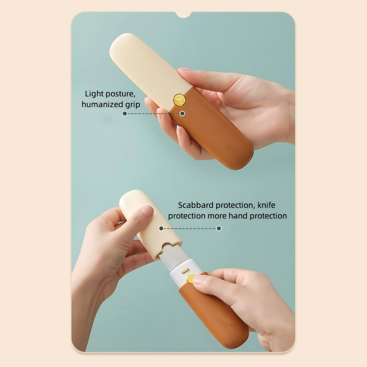 Peelzy: Foldable 2-in-1 Peeler & Knife for Fruits, Vegetables & Travel Use – Portable Stainless Steel Folding Cutter with Safety Cover