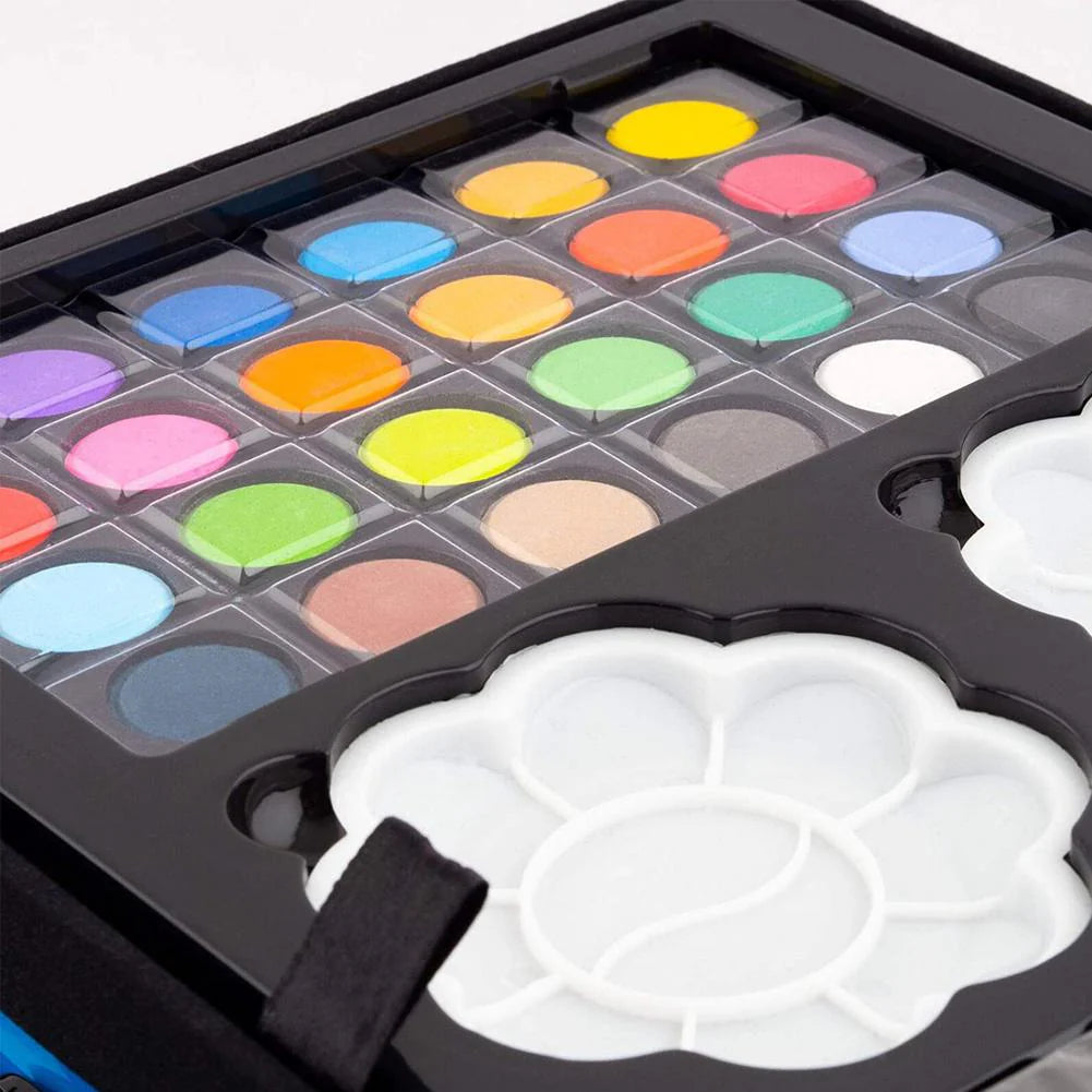 ArtPro: 145-Piece Multi-Level All-in-One Art Colouring Set Suitcase Kit Best Gift for Children