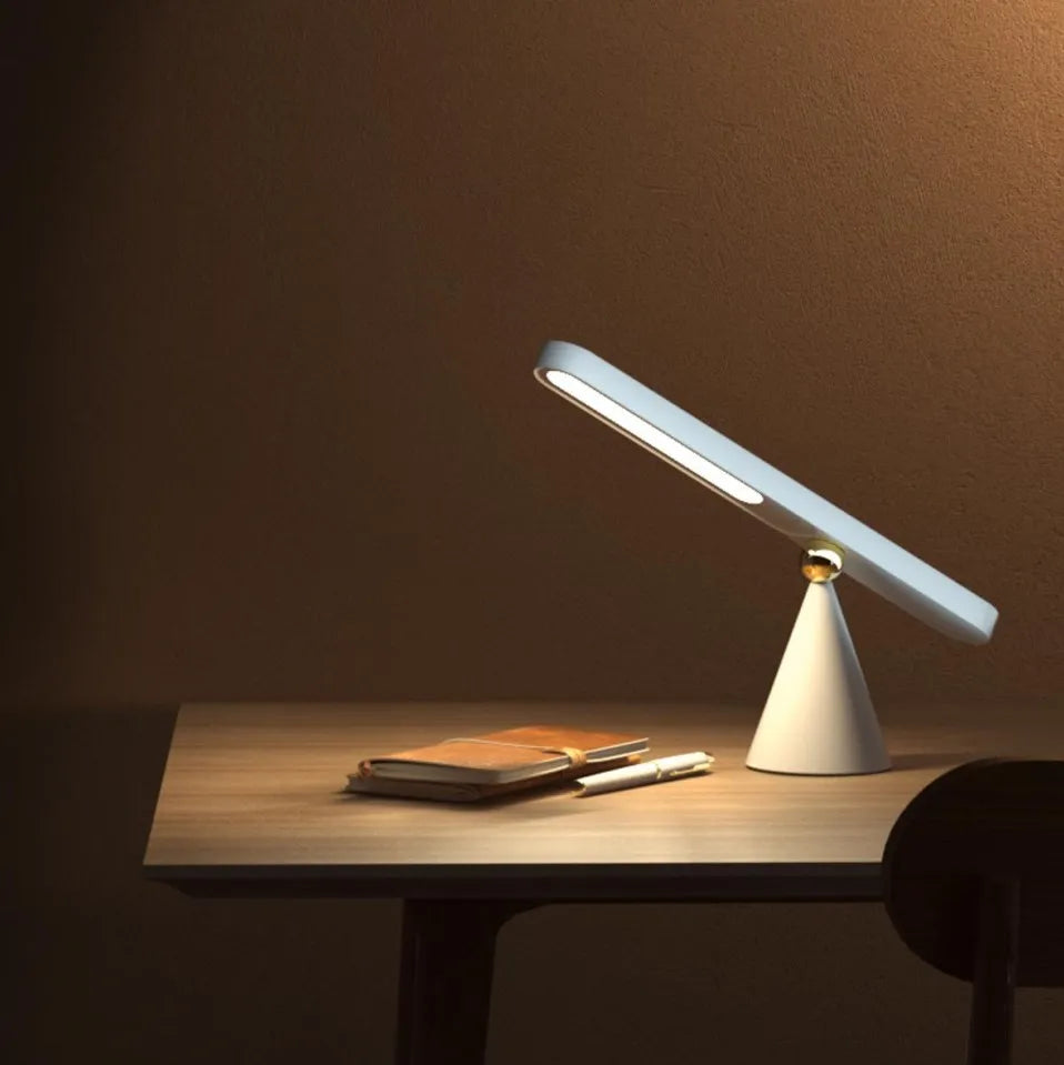 MagnaTouch: Next-Gen Magnetic LED Lamp with Touch Control, Adjustable Angle & USB Rechargeable Battery for Desk & Wall Mounting